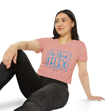 Load image into Gallery viewer, In God I Flex Crop Top