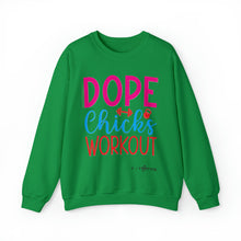 Load image into Gallery viewer, Dope Chicks Workout Sweatshirt