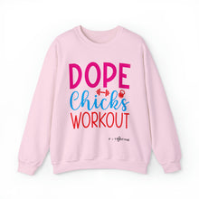Load image into Gallery viewer, Dope Chicks Workout Sweatshirt