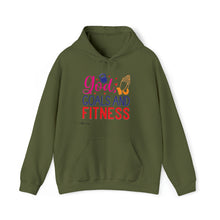 Load image into Gallery viewer, God, Goals and Fitness Hoodie