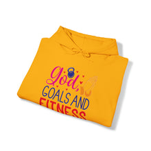 Load image into Gallery viewer, God, Goals and Fitness Hoodie
