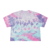 Load image into Gallery viewer, Cotton Candy Tie-Dye Crop Tee
