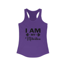 Load image into Gallery viewer, I Am My Motivation Racerback Tank
