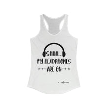 Load image into Gallery viewer, Headphone Check Racerback Tank