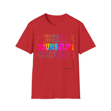 Load image into Gallery viewer, Stacked Counselor Graphic Tee
