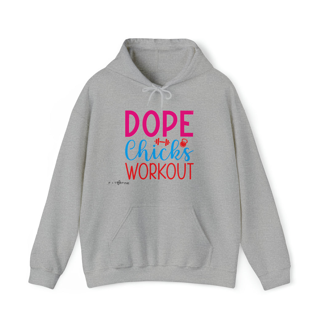 Dope Chicks Workout Hoodie