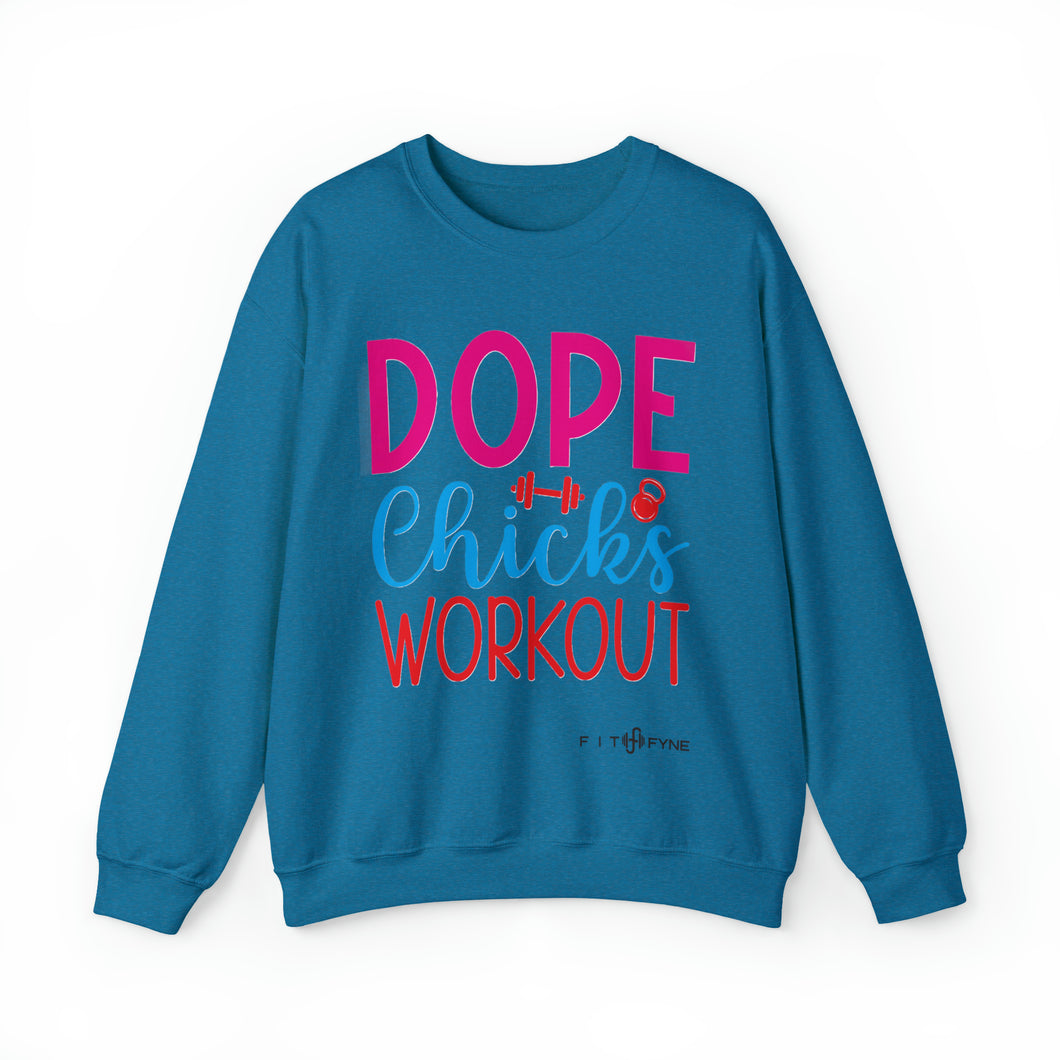 Dope Chicks Workout Sweatshirt