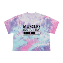 Load image into Gallery viewer, Cotton Candy Tie-Dye Crop Tee
